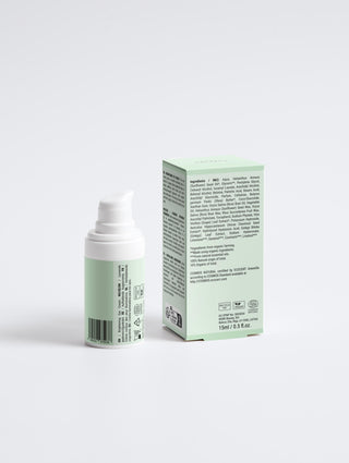 Brightening Eye Cream bottle and box packaging on a white background.